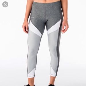 Gently Used Gray Under Armour Crop Pants M